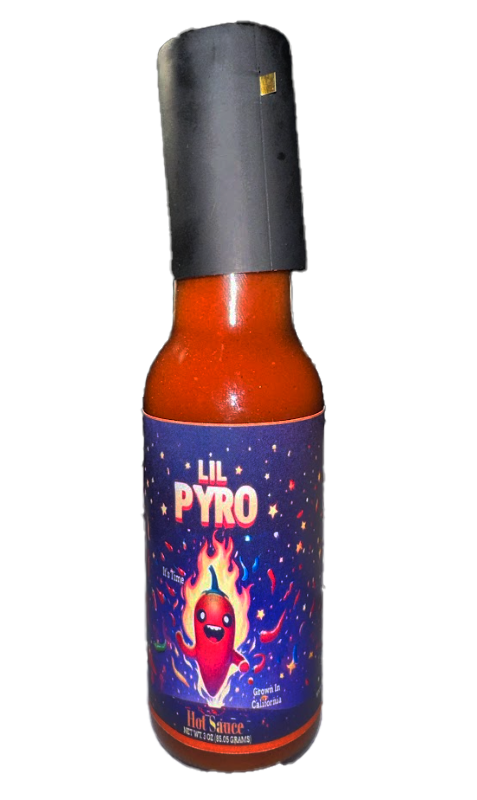 Lil Pyro Hot Sauce and Pepperian E-Book